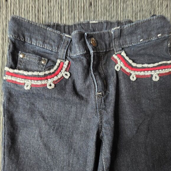 Gymboree Girls Size 9/10 Lot Of Winter Holiday Clothing Skirt Jeans Tops Red - Picture 12 of 16